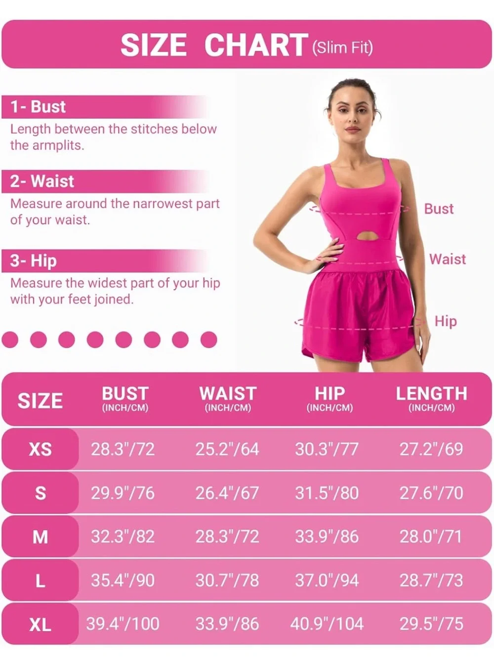 Hot Pink Cutout Romper